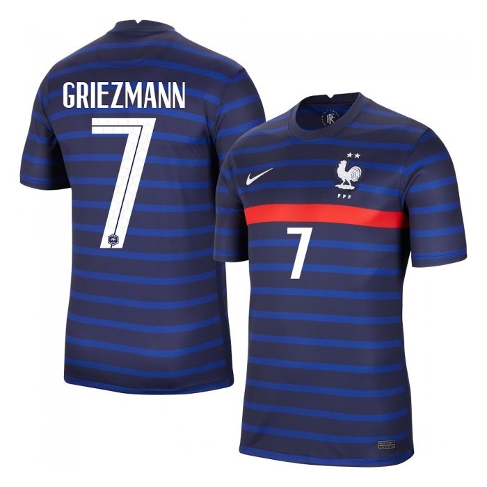 サッカー／UEFA EURO2020】フランス代表 ホーム レプリカユニフォーム グリーズマン#7*｜wowshop
