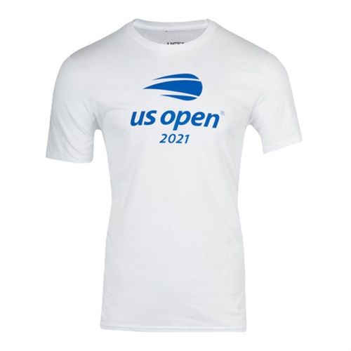 【全米オープンテニス2021】オフィシャルロゴTシャツ（White）(L)
