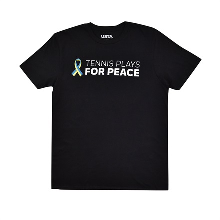【全米オープンテニス2023】Tennis Plays For Peace Tシャツ ブラック