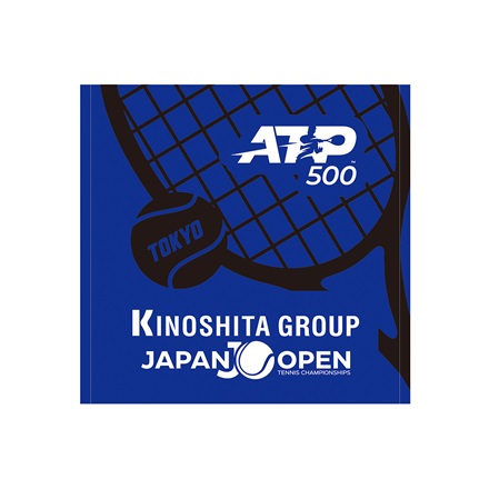 【木下グループジャパンオープンテニス2023】ATP500 ハンドタオル ブルー