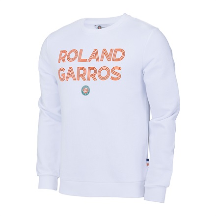 【全仏オープンテニス2024】スウェット ROLAND GARROS（ホワイト）