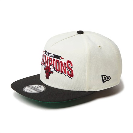 NBA】NewEra 9FIFTY A-Frame シカゴ・ブルズ CHAMPION キャップ（BULLS）｜wowshop