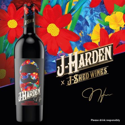 【NBA】赤ワイン J-HARDEN x JAM-SHED WINES CABERNET SAUVIGNON (カベルネ・ソーヴィニヨン) 750ml