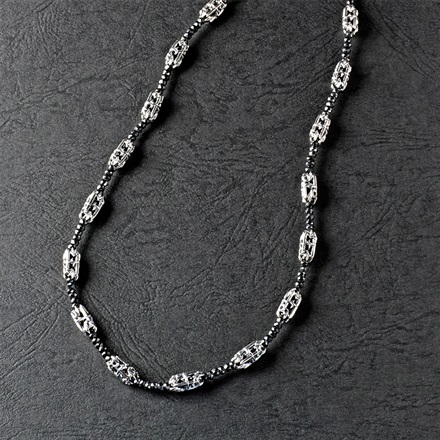 Black Spinel Necklace w/PJ Dagger ORIGINAL（復刻版）