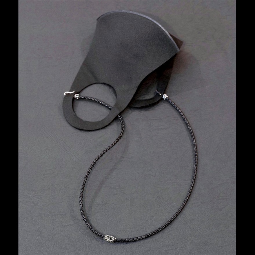 PJ Dagger Leather Mask Rope