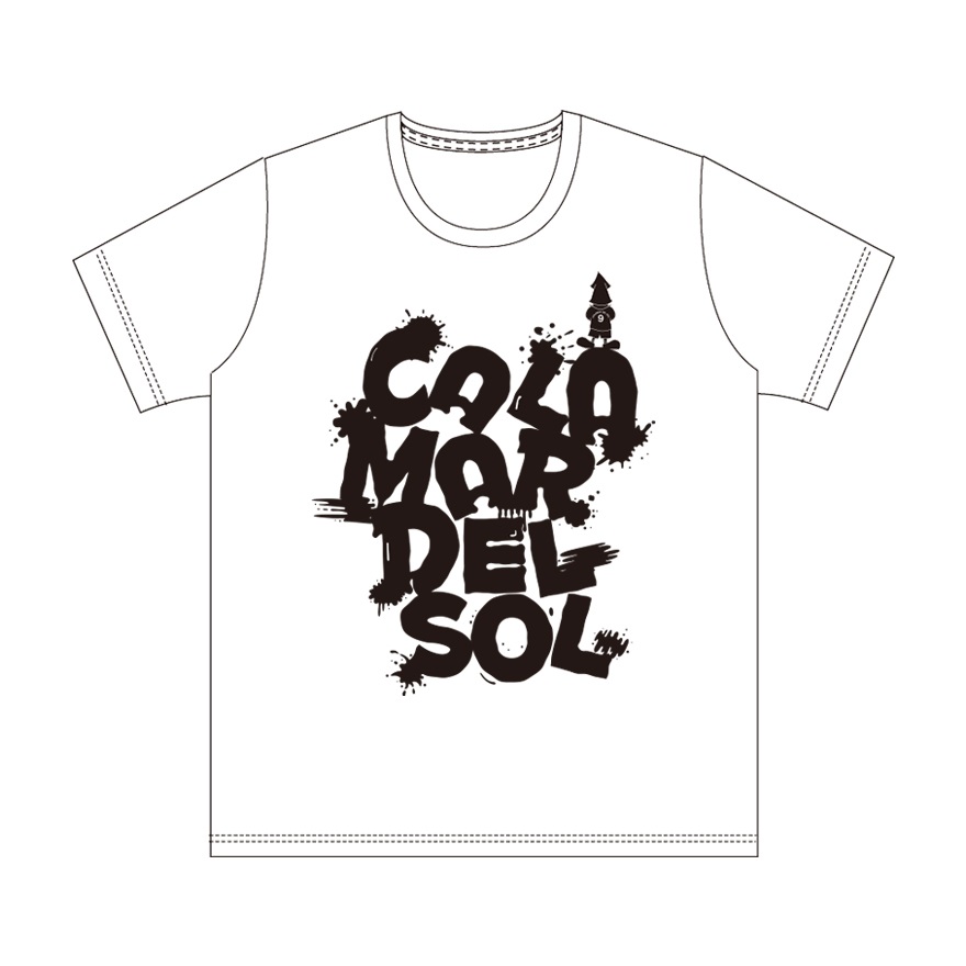 【WOWOWサッカー】Calamar del Sol TシャツA　ホワイト（キッズ）(130cm)