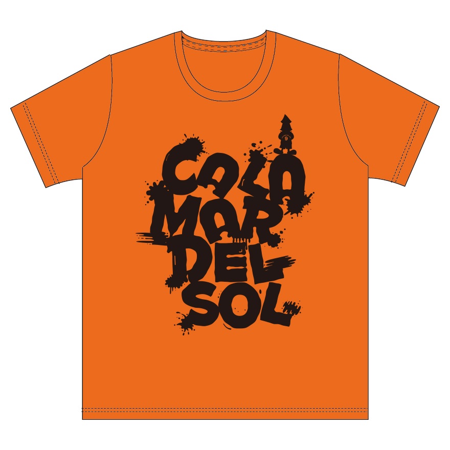 【WOWOWサッカー】Calamar del Sol TシャツA　オレンジ
