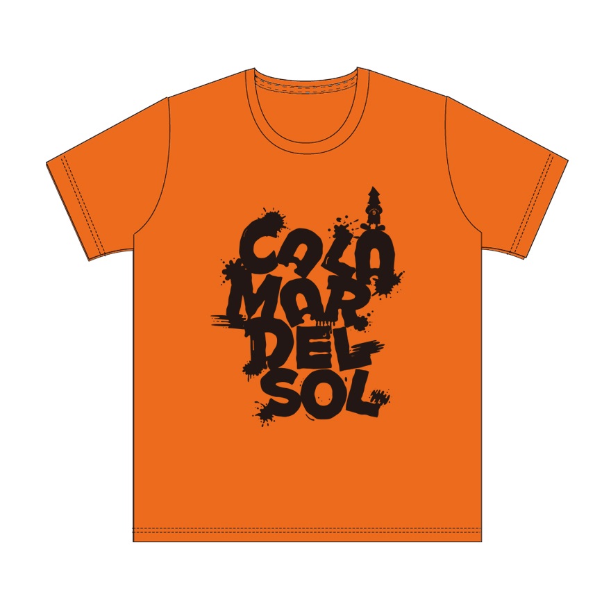 【WOWOWサッカー】Calamar del Sol TシャツA　オレンジ（キッズ）