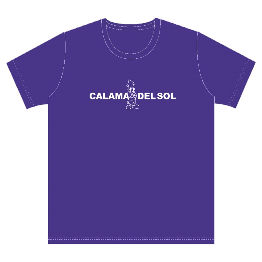 【WOWOWサッカー】Calamar del Sol TシャツC　パープル(L)