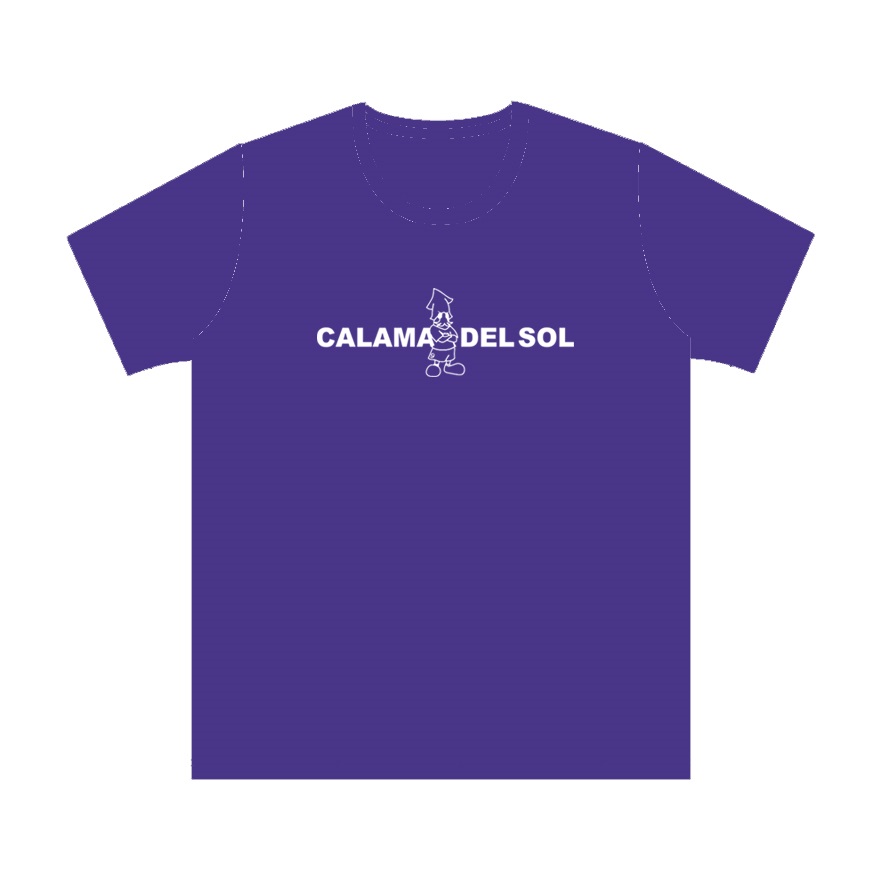 【WOWOWサッカー】Calamar del Sol TシャツC　パープル（キッズ）(110cm)