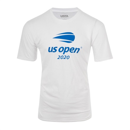 【全米オープンテニス2020】オフィシャルロゴTシャツ（White）(S)