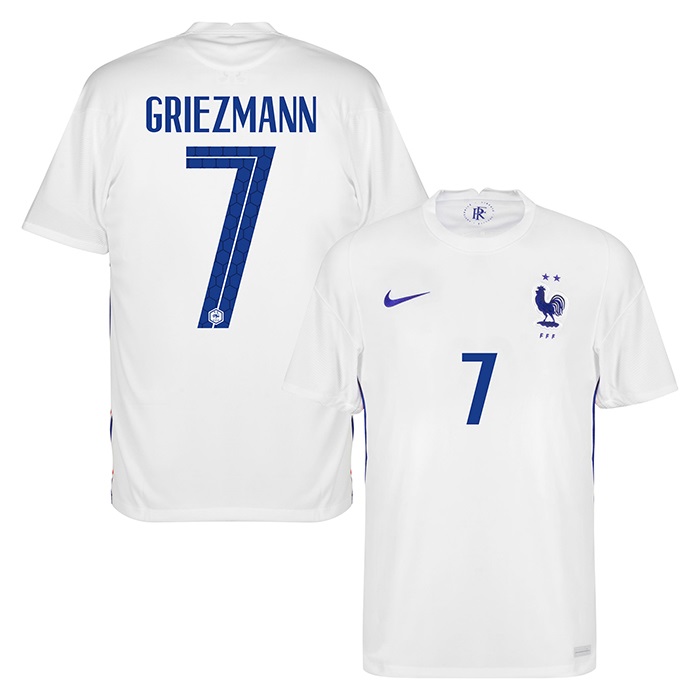 【サッカー／UEFA EURO2020】フランス代表　アウェイ　レプリカユニフォーム　グリーズマン#7*