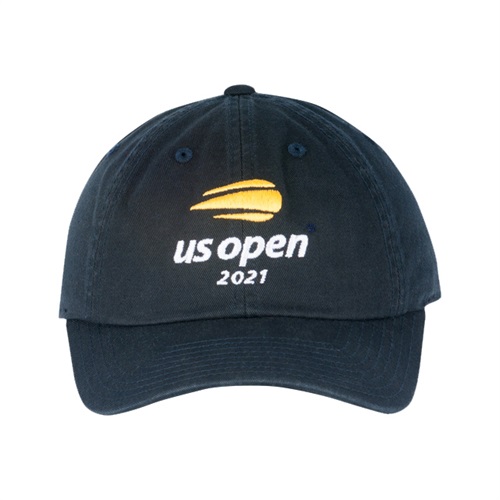 【全米オープンテニス2021】コットンロゴキャップ（Navy）(FREE)