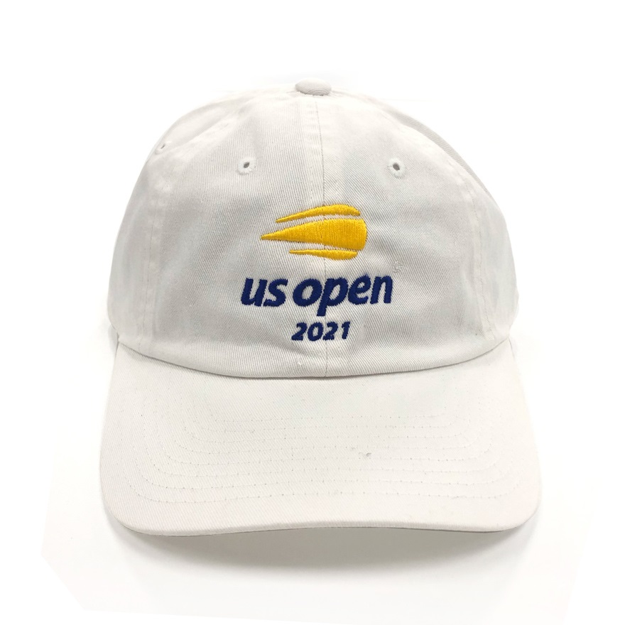 【全米オープンテニス2021】コットンロゴキャップ（White）