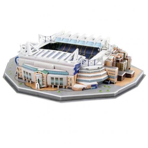 【サッカー／UEFAチャンピオンズリーグ】チェルシー　オフィシャル　スタジアム　3Dパズル（スタンフォード・ブリッジ）*(FREE)