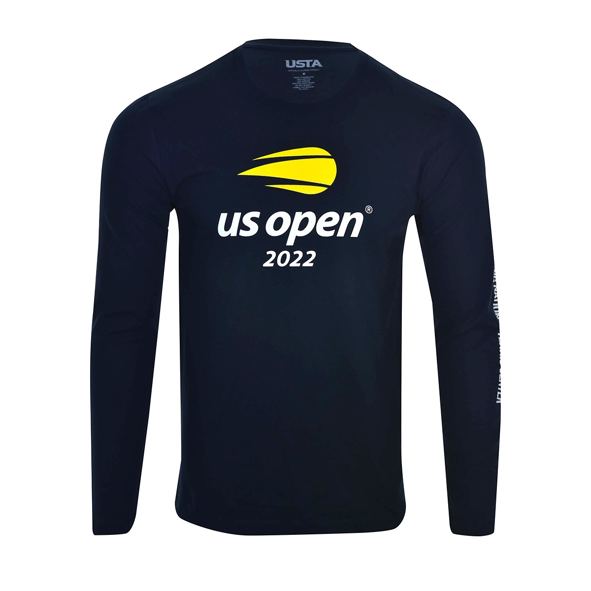 【全米オープンテニス2022】オフィシャルロゴ　ロングTシャツ（Navy）