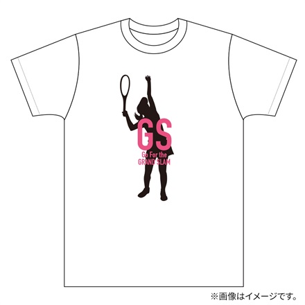 【女子テニス未来応援プロジェクト2】オリジナル Tシャツ（販売期間：2023年1月29日まで）(S)