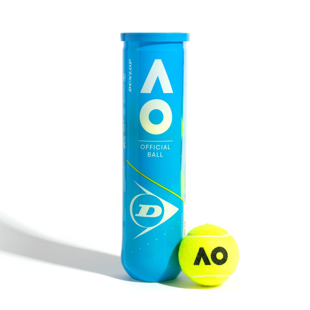 【全豪オープンテニス2023】AO×DUNLOP オフィシャルテニスボール（4個入り）(FREE)