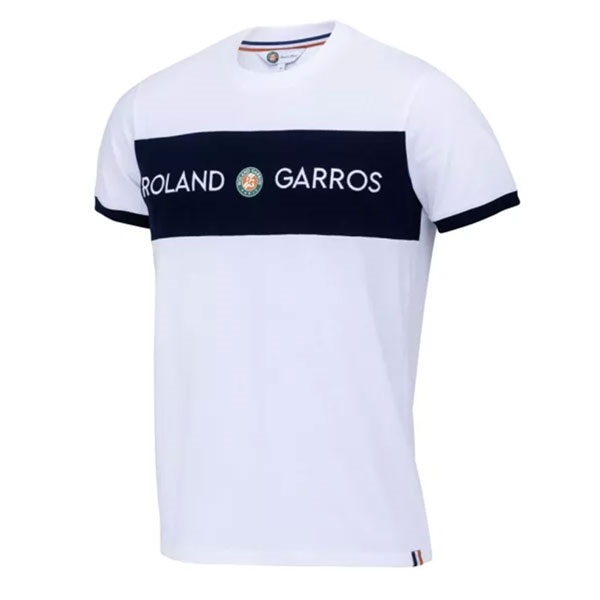 【全仏オープンテニス2023】Tシャツ COLOR BLOCK（ホワイト）