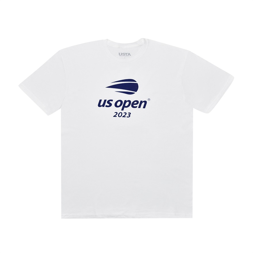 【全米オープンテニス2023】オフィシャルロゴ Tシャツ ホワイト(L)