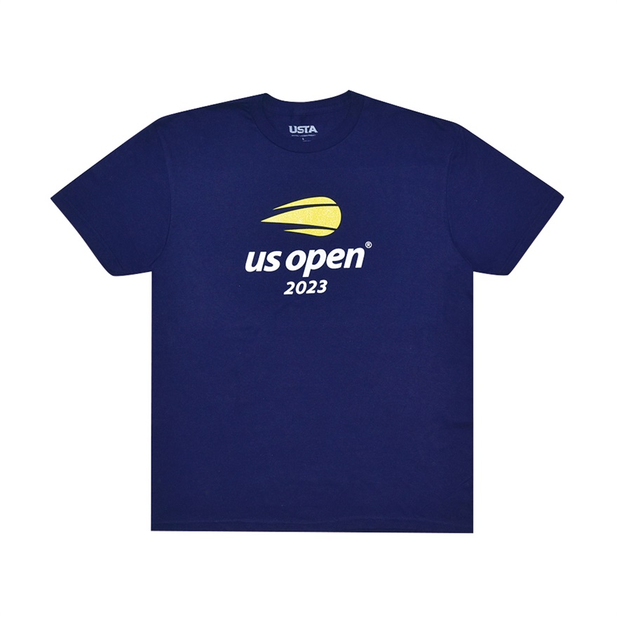 【全米オープンテニス2023】オフィシャルロゴ Tシャツ ネイビー(L)