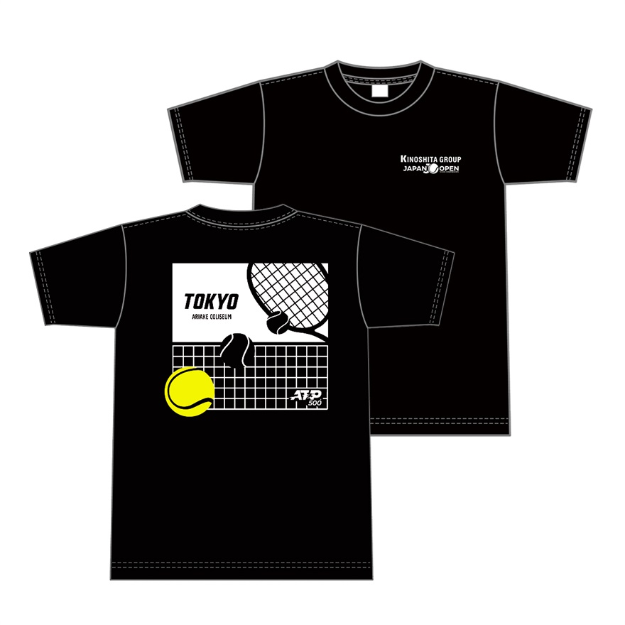 サイン入りTシャツ(錦織、国枝、他)　テニス木下グループジャパンオープン2023種類ウェア