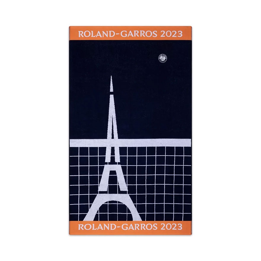【全仏オープンテニス2023】プレイヤーズタオル ネイビー