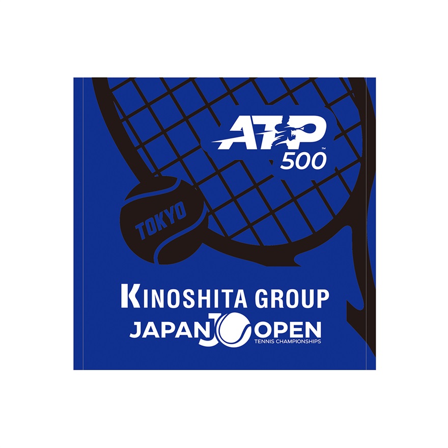 【木下グループジャパンオープンテニス2023】ATP500 ハンドタオル ブルー(FREE)