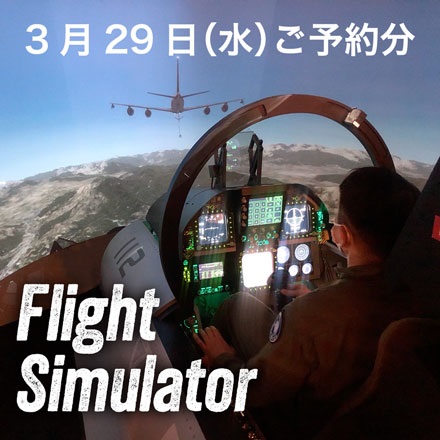 【WOWOW】F/A-18戦闘機フライトシミュレーター体験｜3月29日(水)