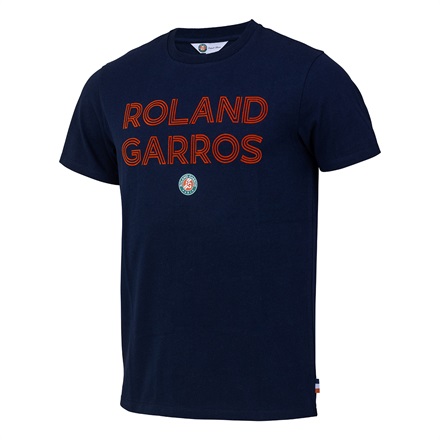 【全仏オープンテニス2024】Tシャツ ROLAND GARROS（ネイビー）