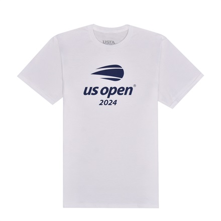 【全米オープンテニス2024】オフィシャルロゴ 2024Tシャツ ホワイト