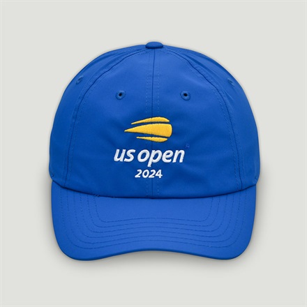 【全米オープンテニス2024】American Needle コットンスラウチ ロゴキャップ （ロイヤルブルー）