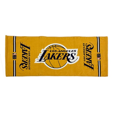 【NBA】ロサンゼルス・レイカーズ　フェイスタオル（LAKERS）