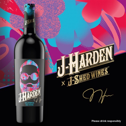 【NBA】赤ワイン J-HARDEN x JAM-SHED WINES RED BLEND (レッド・ブレンド) 750ml