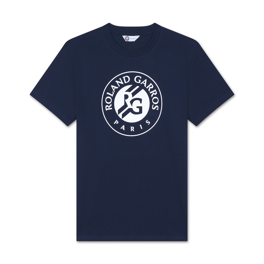 全仏オープンテニス2025】ロゴTシャツ（ネイビー）｜wowshop