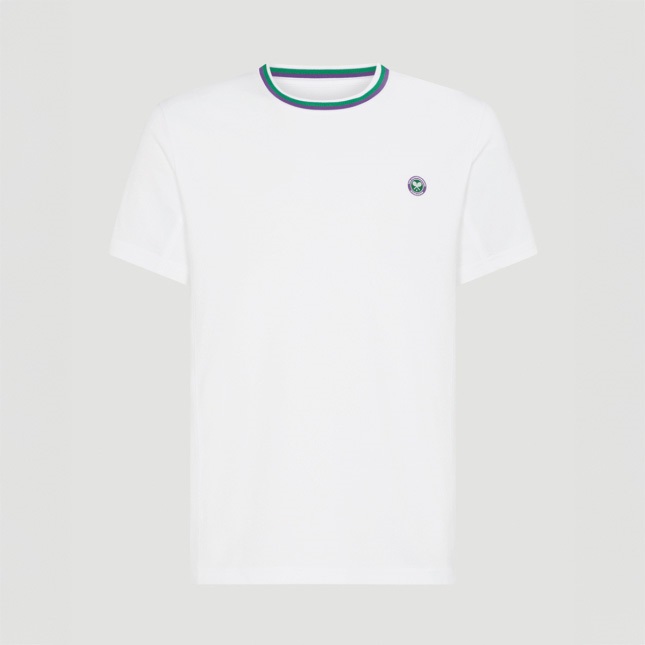 【ウィンブルドン2025】メンズ　コア　パフォーマンスTシャツ（ホワイト）