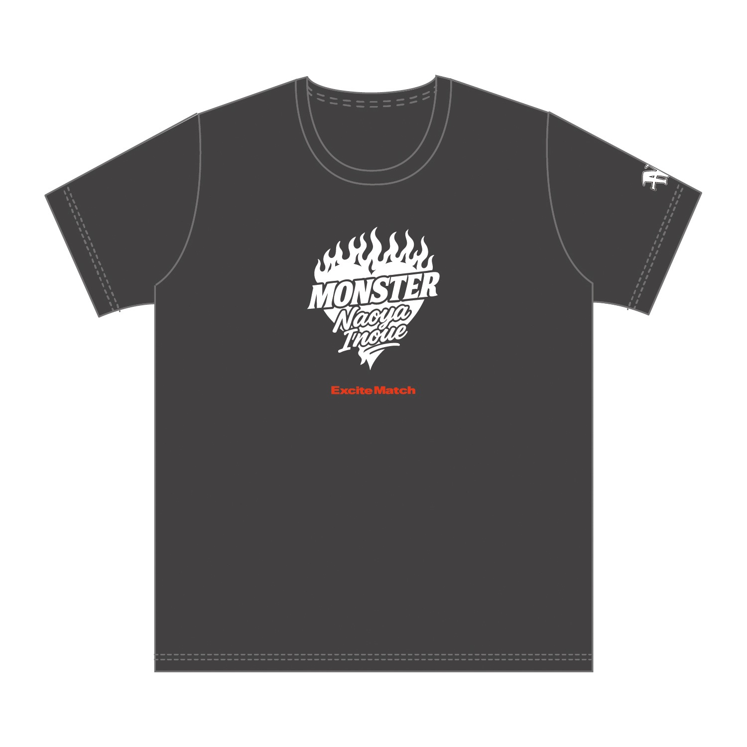 【NAOYA INOUE × ExciteMatch】MONSTER 井上尚弥 2025 Tシャツ（スミクロ）