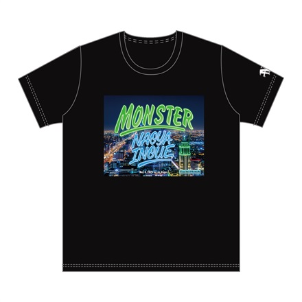 【NAOYA INOUE × ExciteMatch】MONSTER 井上尚弥 CITYフォトTシャツ in ラスベガス（ブラック）