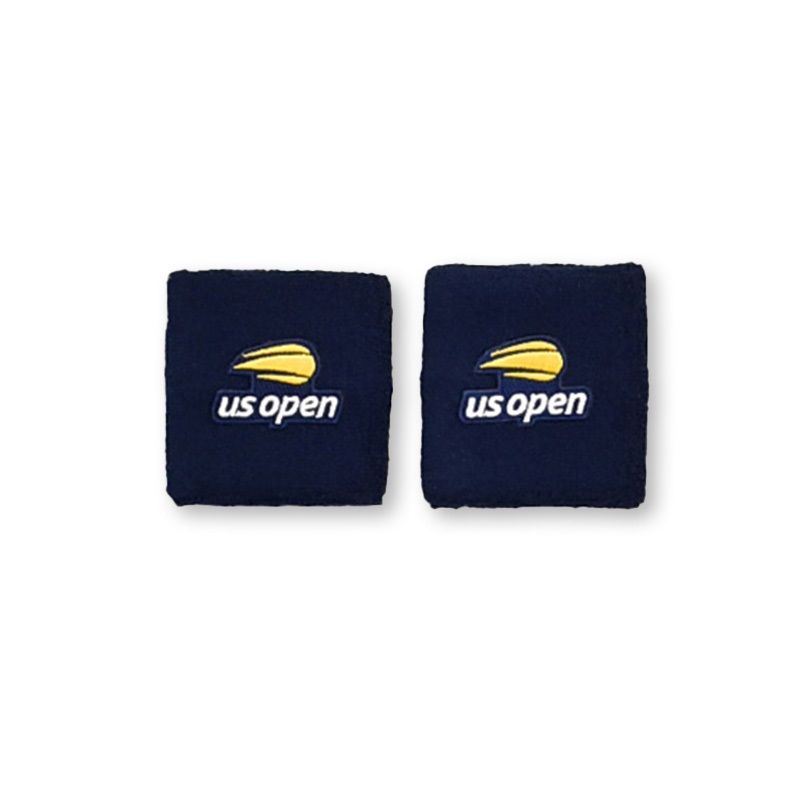 【全米オープンテニス2025】US OPEN オフィシャルロゴ リストバンド 2個セット（ネイビー）(FREE)