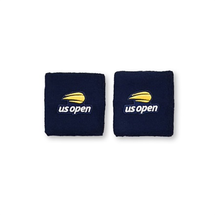 【全米オープンテニス2025】US OPEN オフィシャルロゴ リストバンド 2個セット（ネイビー）