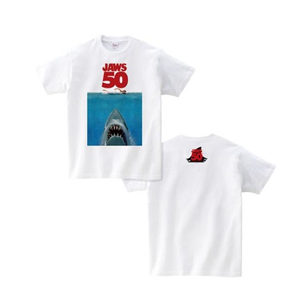 【映画／WOWOW サメ万博2025】 『JAWS　50th ANNIVERSARY』　Tシャツ