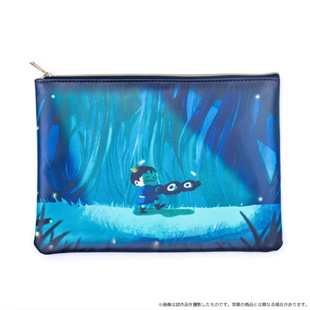 【アニメグッズ】王様ランキング　合皮フラットポーチ（EDイラスト）