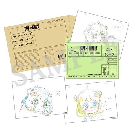 【アニメグッズ】SPY×FAMILY　複製カット袋セット（アーニャセット）