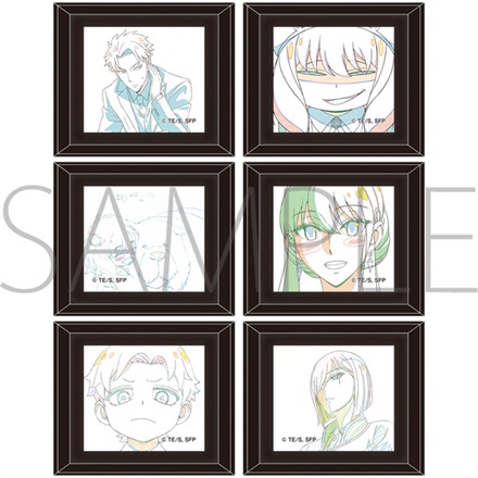 【アニメグッズ】SPY×FAMILY　原画ミニ額縁コレクション vol.2（全6種／BOX）