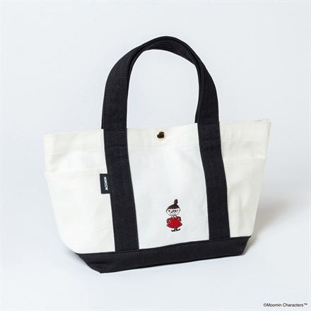 【キャラクターグッズ】MOOMIN ムーミン／EMBROIDERYトートバッグ（ホワイト）
