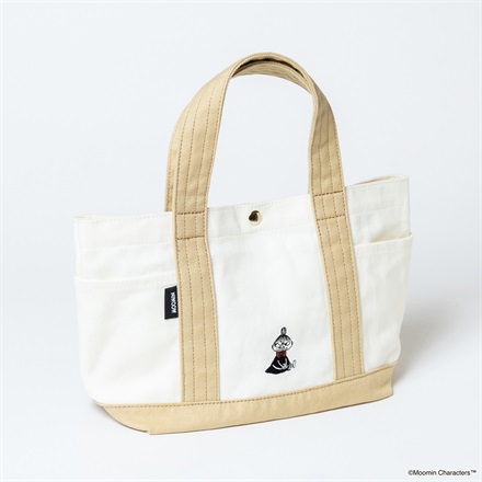 【キャラクターグッズ】MOOMIN ムーミン／EMBROIDERYトートバッグ（ベージュ）