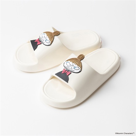 【キャラクターグッズ】MOOMIN ムーミン／クッションスリッパ（リトルミイ　ブラック）