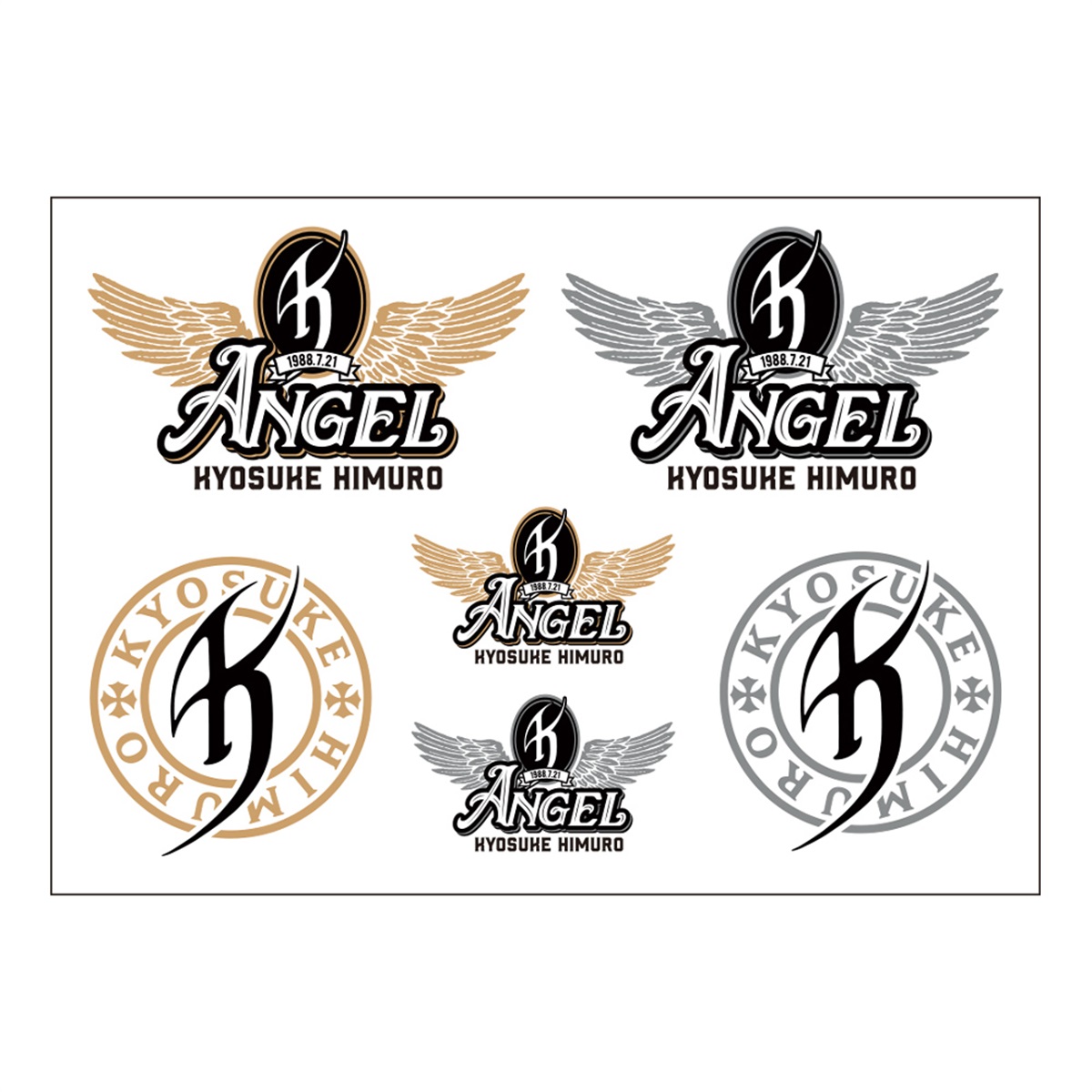 【34th Birth of ANGEL】 ANGEL ステッカーシート(FREE)