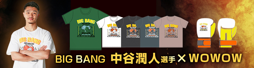 中谷潤人×エキサイトマッチ　オリジナルグッズ
