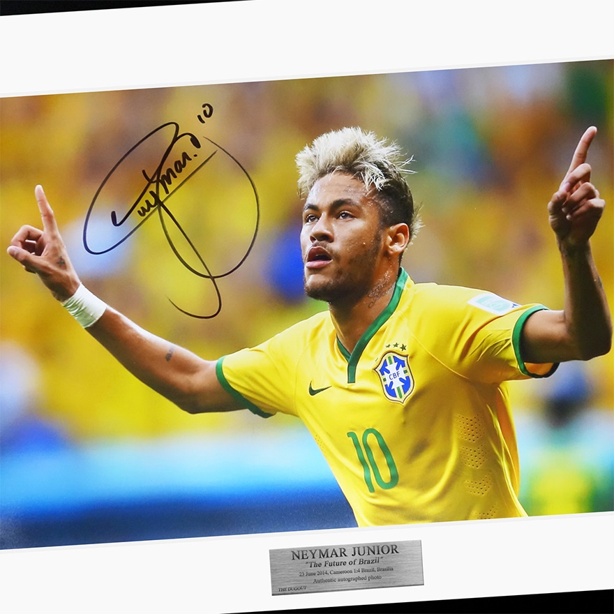 大人気商品 Neymar ネイマール 直筆サイン入り写真 - 通販 - www